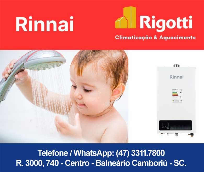 rinnai aquecedores balneario camboriu praia brava itajai itapema porto belo navegantes tijucas